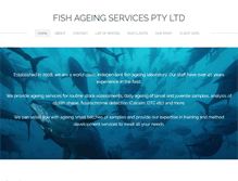 Tablet Screenshot of fishageingservices.com